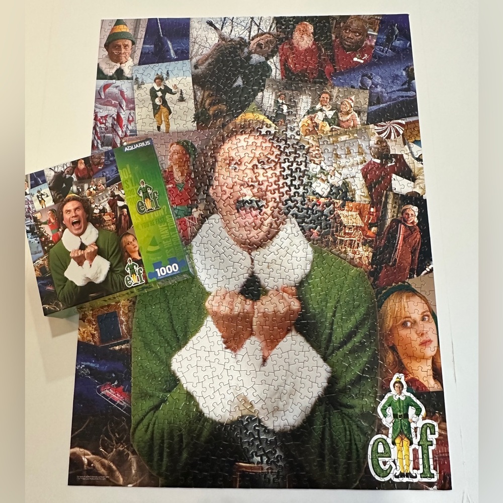 Elf Christmas puzzle 1000 piece